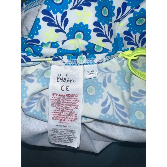 Mini Boden Girls Sz 13-14Y One Piece Swim Suit Beach Vacation - Picture 3 of 3